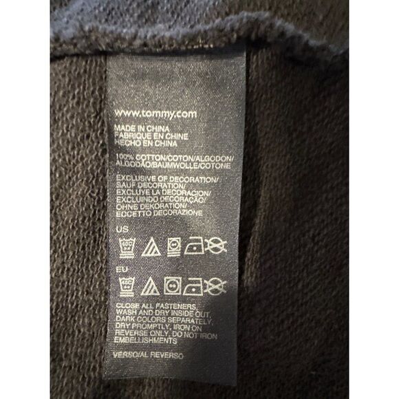 Tommy Hilfiger Navy & Gold Military Cut Jacket Size Medium - Picture 15 of 16